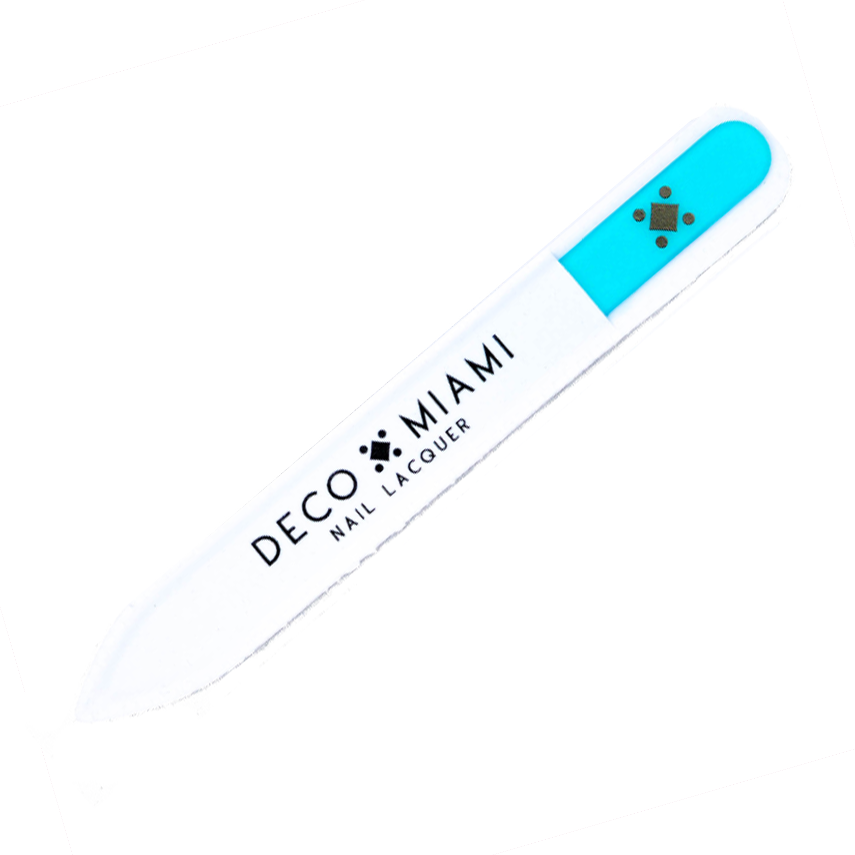 Glass Nail File - Teal