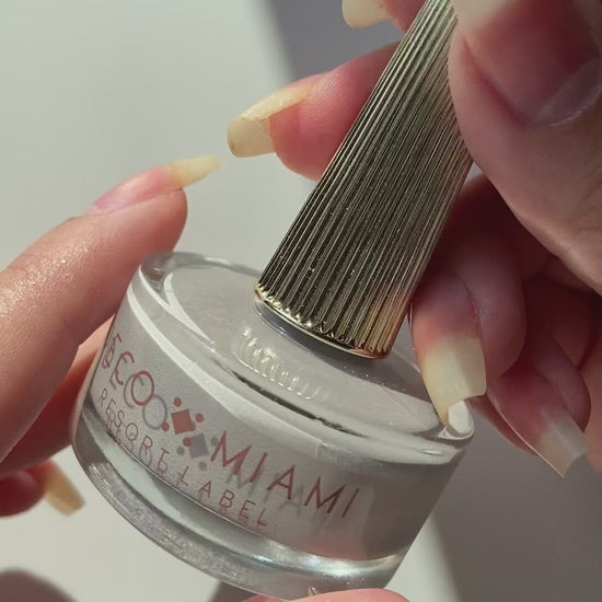 grey nail polish swatch